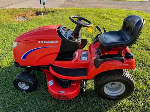 Simplicity Broadmoor-riding lawn mower